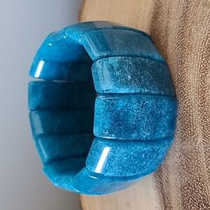 Large stone stretch bracelet